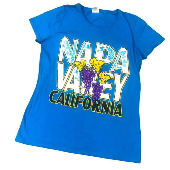 Vintage souvenir shirt Nappa Valley California wine country - Picture 1 of 4